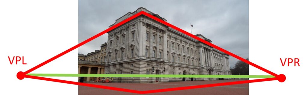 perspective-projection-buckingham-palace