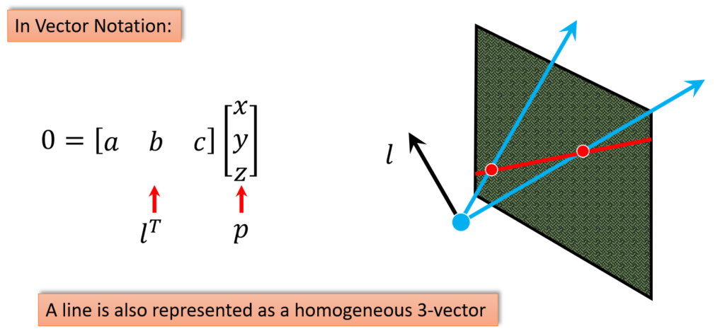 projective-lines-notion-in-vectors