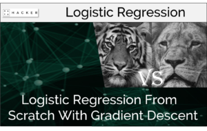 logistic regression from scratch with gradient descent