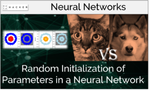 random initialization of parameters in a neural network