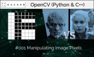 opencv - manipulating image pixels