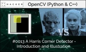 opencv - Harris corner detector - introduction and illustration part 1
