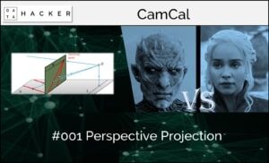 camera calibration - perspective projection