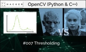 opencv - thresholding