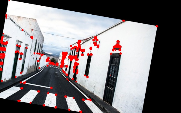 Detecting Corners on a rotated image harris corner detector.