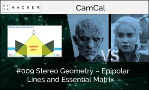 stereo geometry - epipolar lines and essential matrix