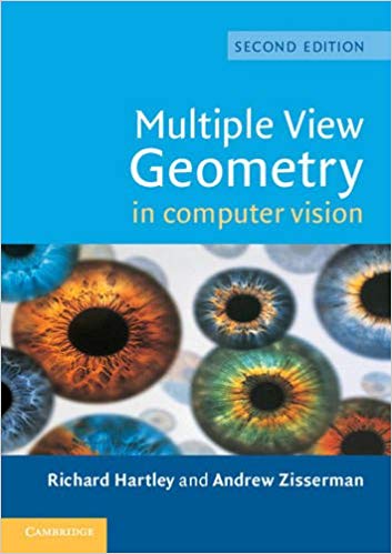 Multiple view geometry in computer vision By Richard Hartley