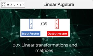 Linear transformations