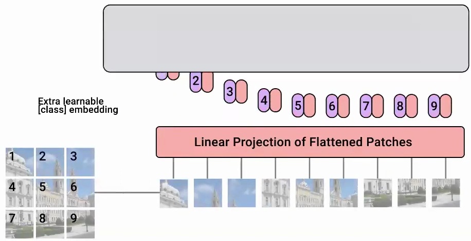 Vision Transformer architecture diagram