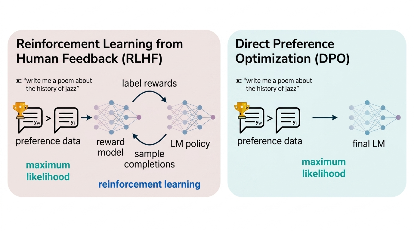 RLHF vs DPO