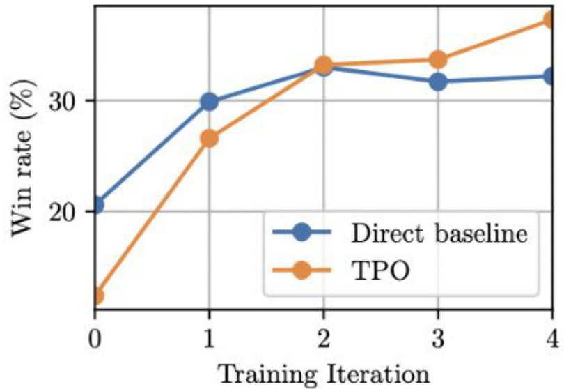 TPO training dynamics